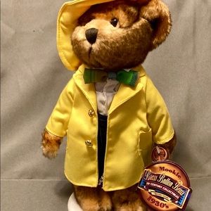 MOOKIE -1930’s BRASS BUTTON BEARS 20th CENTURY COLLECTIBLES 11.5” NWT
